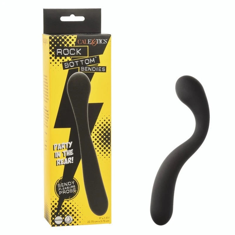 CalExotics Rock Bottom Bendies Bendy Pleasure Anal Probe Butt Plugs