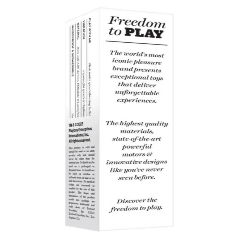 Playboy Pleasures 70th Anniversary Bullet Vibrator Bullet Vibrators