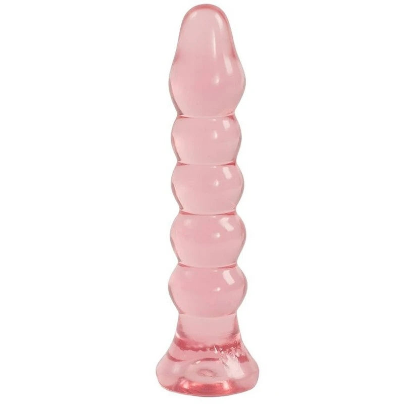 Crystal Jellies Anal Starter Realistic Dildo Pink Anal Dildos