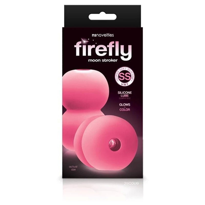 Firefly Moon Stroker Male Masturbator Pink Masturbators and Strokers