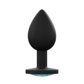 Love In Leather Premium Silicone Anal Plug Black Butt Plugs