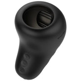 Nexus ECLIPSE Vibrating and Stroking Male Masturbator Black Masturbators and Strokers