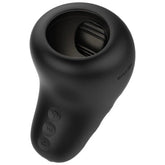 Nexus ECLIPSE Vibrating and Stroking Male Masturbator Black Masturbators and Strokers