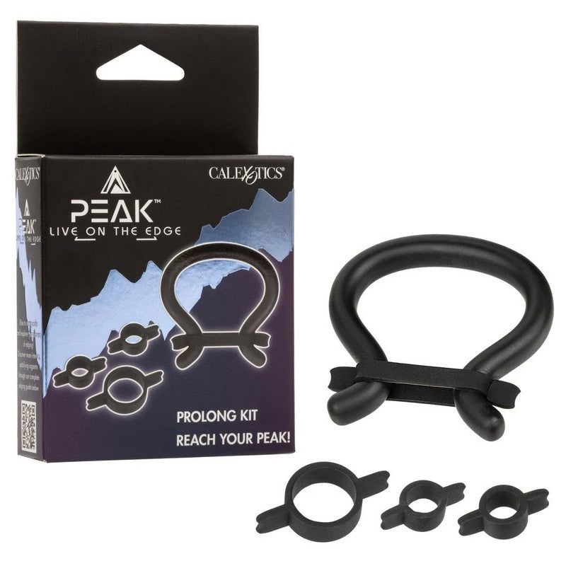 California Exotics Peak Prolong Cock Band Kit Cock Ring Sets