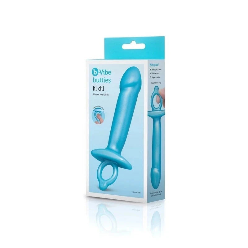 B-Vibe Butties Lil Dil Silicone Anal Dildo Anal Dildos