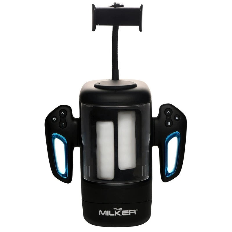 XR Brands Cyber Milker Stroking & Vibrating Masturbator Masturbators and Strokers