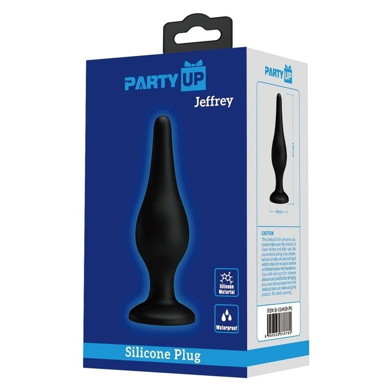 Party Up JEFFREY 14 cm Silicone Butt Plug Butt Plugs