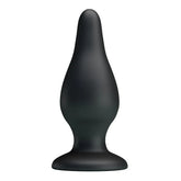 Party Up JEREMY Waterproof Silicone Butt Plug Black Butt Plugs