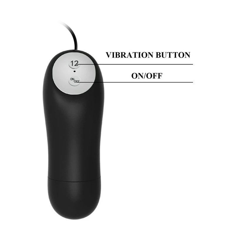 Party Up JASON Vibrating Butt Plug with Remote Butt Plugs