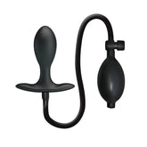 Party Up KEVIN Silicone Inflatable Butt Plug Black Butt Plugs