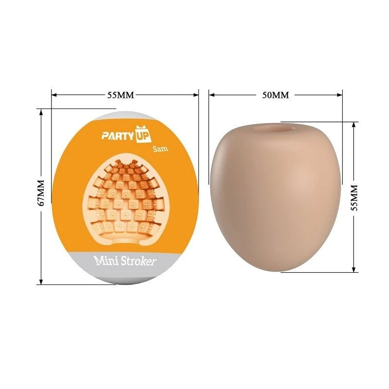 Party Up SAM Realistic Mini Male Strokers Masturbators and Strokers