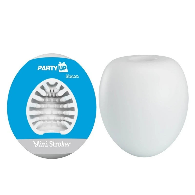 Party Up SIMON Waterproof Male Mini Stroker Masturbators and Strokers