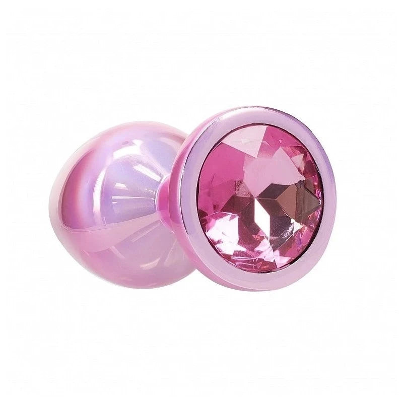 OUCH! Paris Collection Metallic Butt Plugs with Gem Bases Butt Plugs