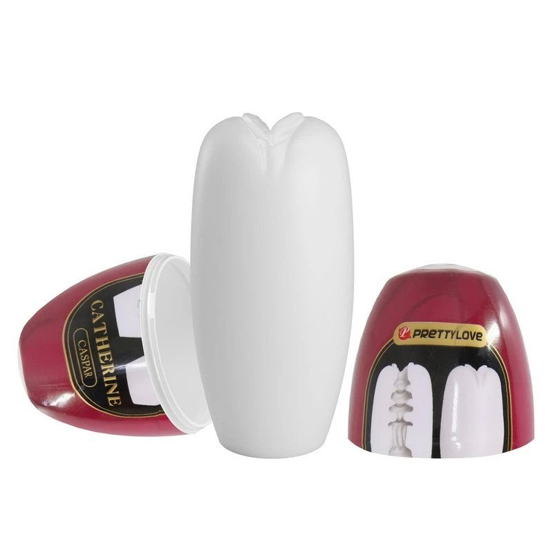 Pretty Love Catherine Casper Egg Masturbator White Masturbators and Strokers