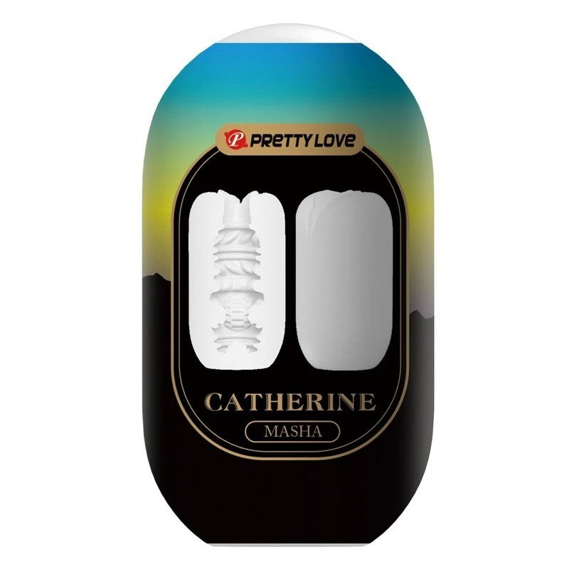 Pretty Love Catherine Masha Egg Masturbator White Masturbators and Strokers