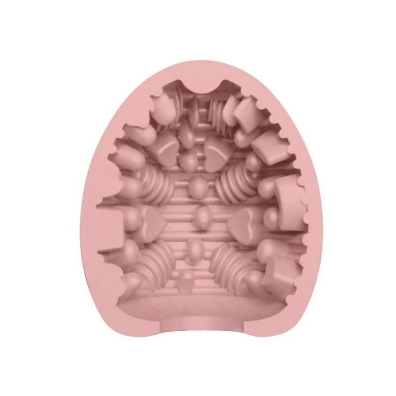 Pretty Love Pleasure Egg Ribbed Textured Male Masturbator Masturbators and Strokers
