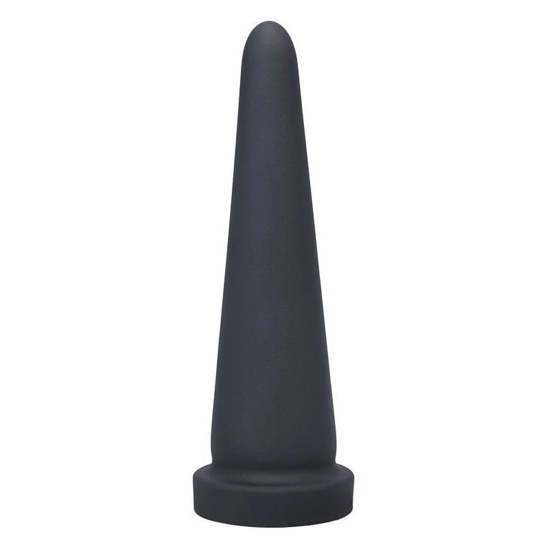 Tantus Cone Butt Plug Small Black Butt Plugs