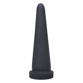Tantus Cone Butt Plug Small Black Butt Plugs