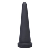 Tantus Cone Butt Plug Small Black Butt Plugs