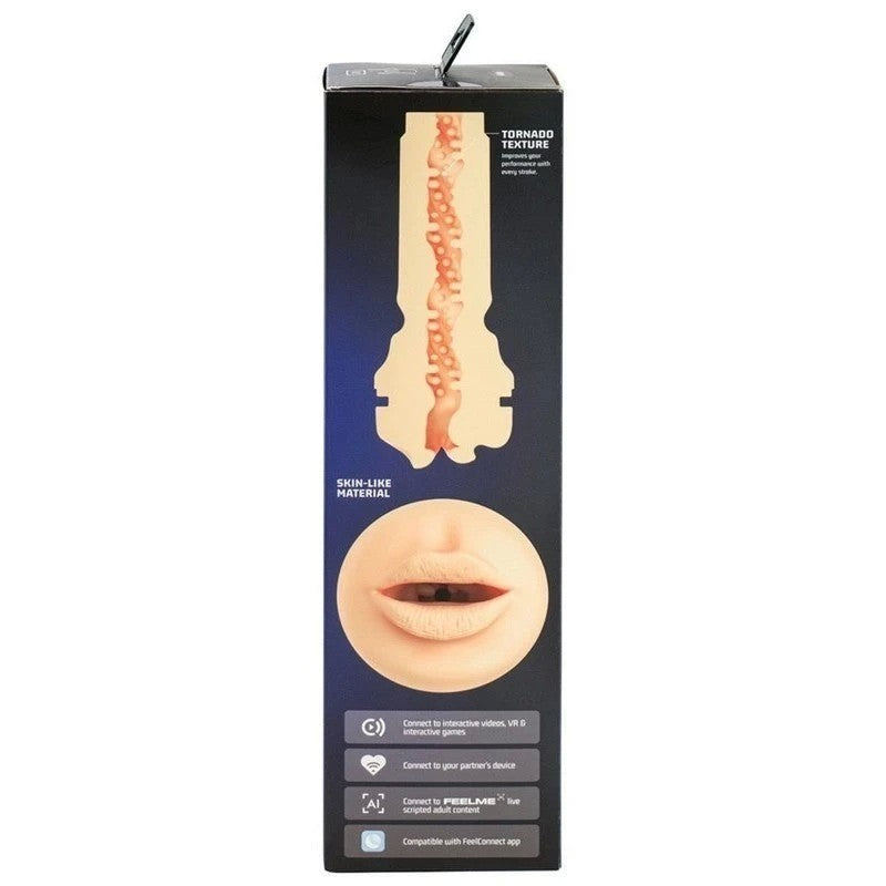 Kiiroo PowerBlow and Feel Mouth Stroker Combo Set Masturbators and Strokers