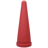 Tantus Cone Butt Plug Large Red Butt Plugs