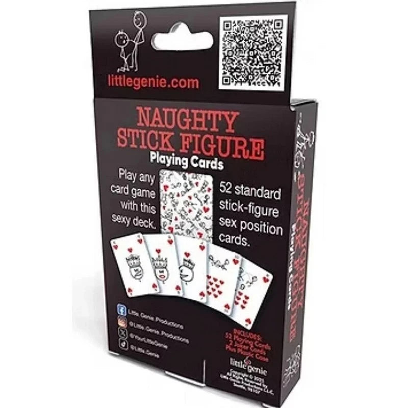Little Genie Naughty Stick Figure Playing Cards Sex Games Sex Games, Coupons and Tricks