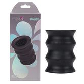 Maia ELI 10 cm Male Pleasure Stroker Sleeve Black Masturbators and Strokers