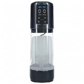 Shots Toys PUMPED UltraLift Rechargeable Auto Masturbator Grey Masturbators and Strokers