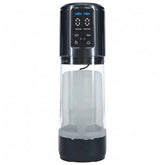 Shots Toys PUMPED UltraLift Rechargeable Auto Masturbator Grey Masturbators and Strokers