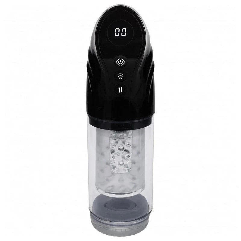 Shots Toys PUMPED Strokemate Thrusting Auto Masturbator Masturbators and Strokers