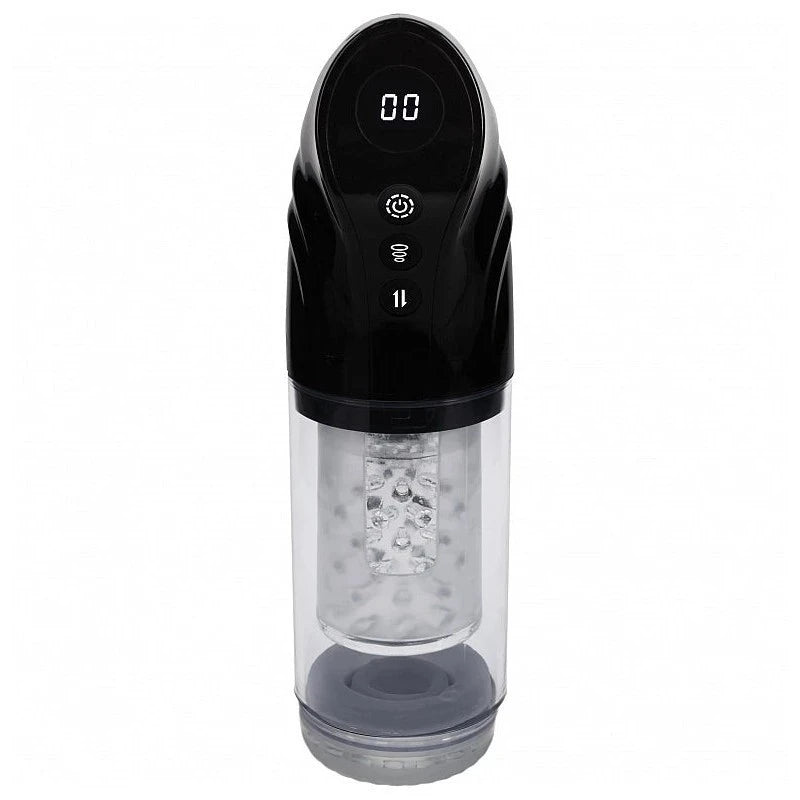 Shots Toys PUMPED Strokemate Thrusting Auto Masturbator Masturbators and Strokers