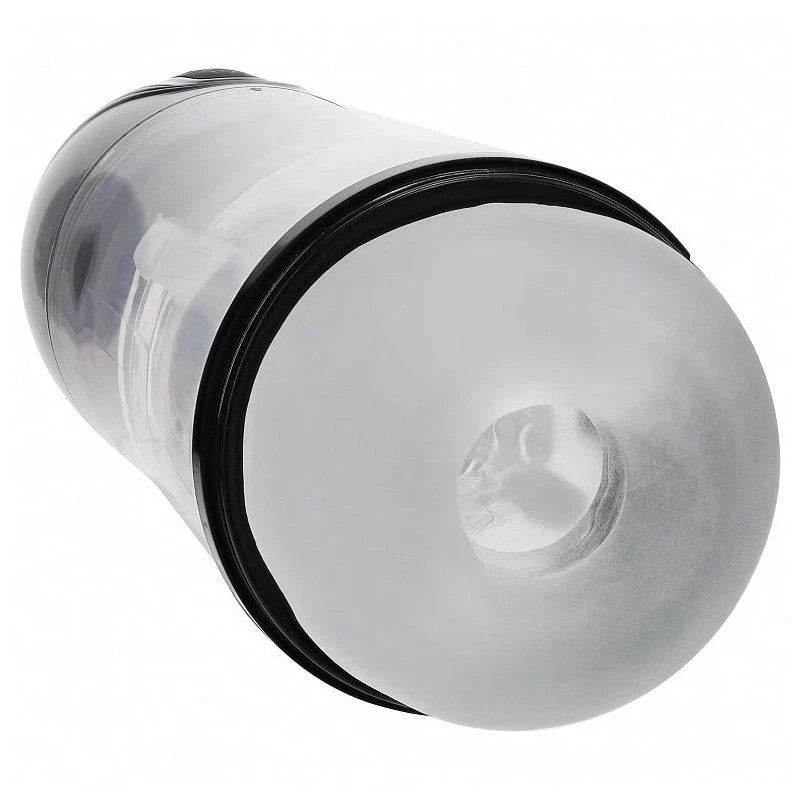 Shots Toys PUMPED SonicPull Vibrating Auto Masturbator Masturbators and Strokers