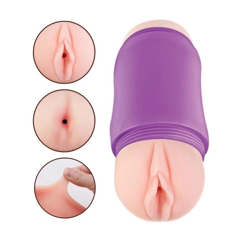 Nasstoys Delite Two Ways Vagina and Ass Stroker Masturbators and Strokers
