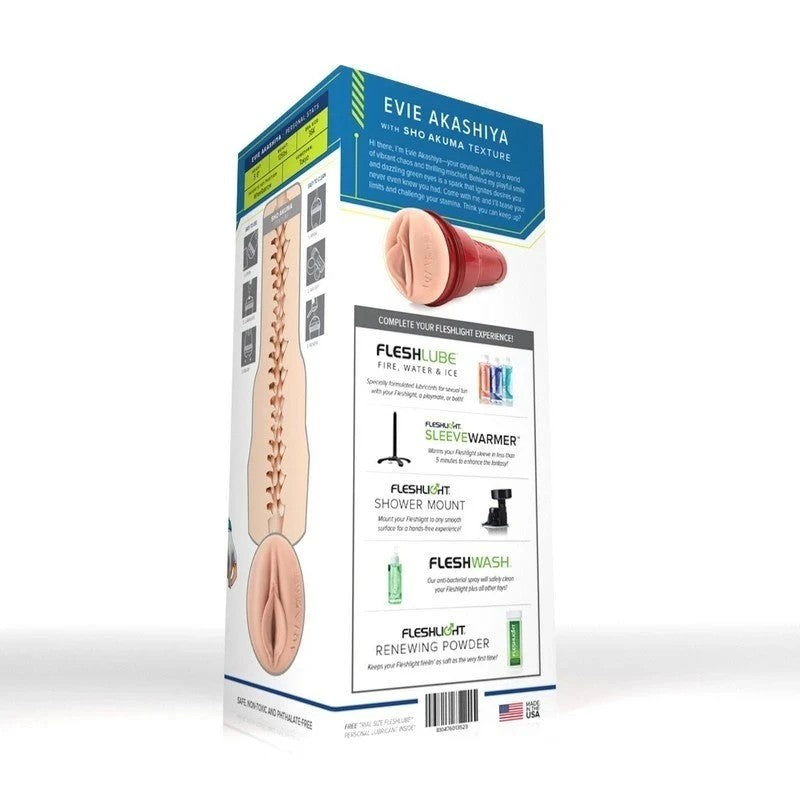 Fleshlight Fantasy Evie Akashiya Sho Akuma Mens Strokers Fleshlight Male Masturbators