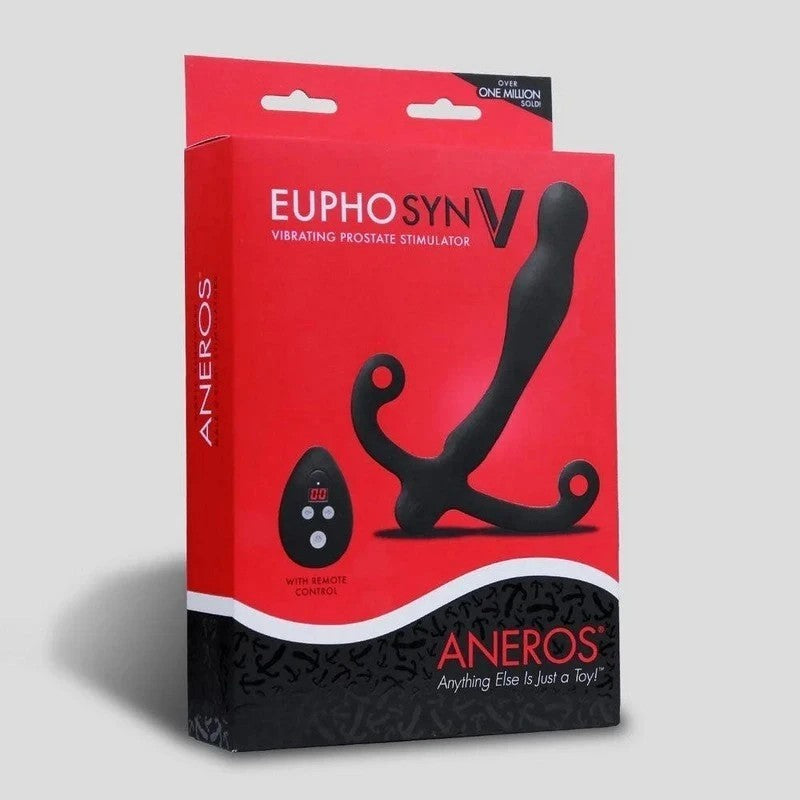 Aneros Eupho Syn V Vibrating Prostate Massager with Remote Prostate Toys