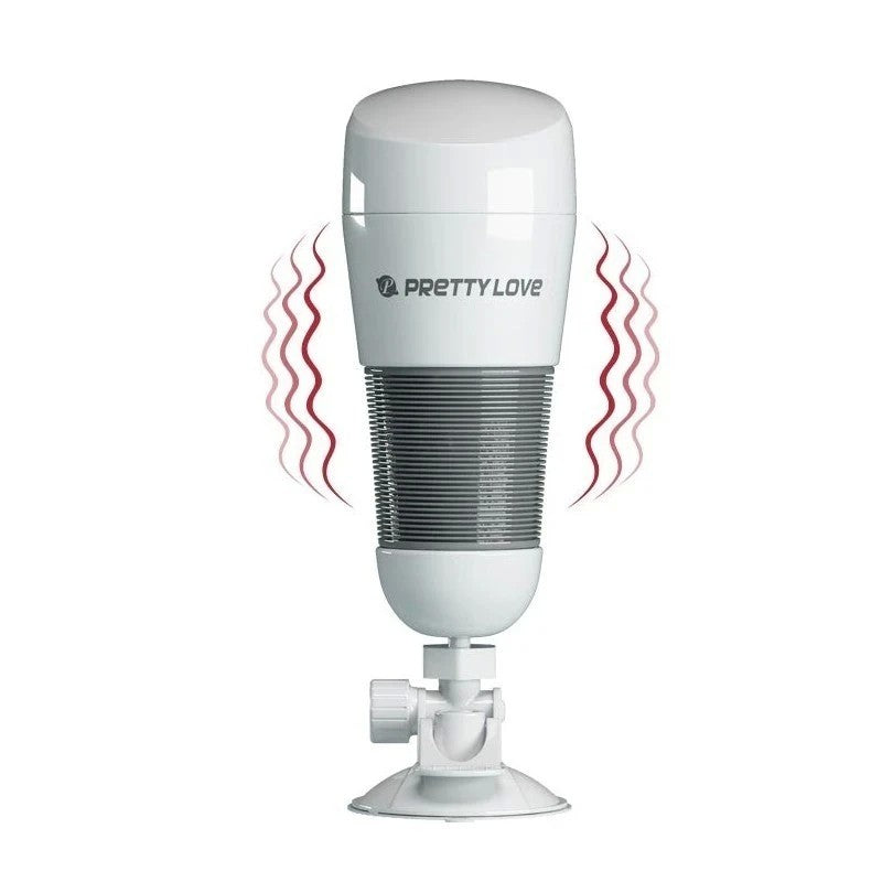 Baile Hedy Ultra Stimulation Vibrating Masturbator White Masturbators and Strokers