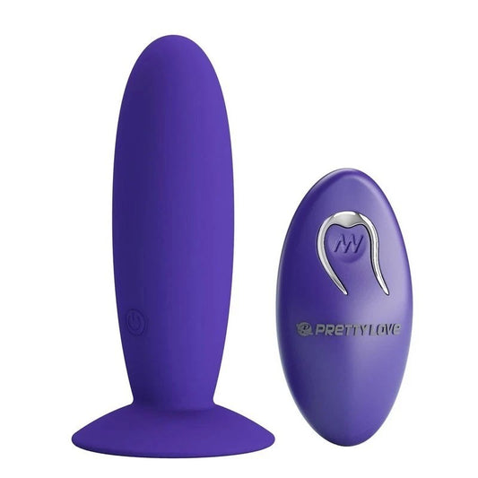 Baile Pretty Love Remote Control Vibrating Butt Plug Youth - Butt Plugs