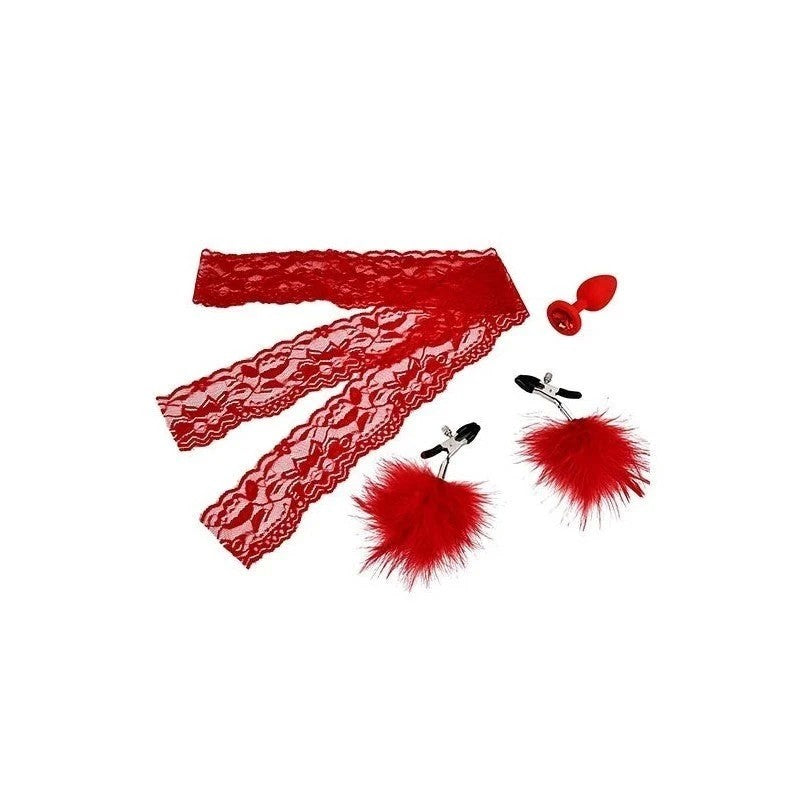 Adam & Eve DELUXE RED HOT Couples SEX KIT Sex Kits