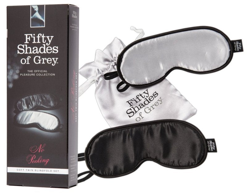 No Peeking Soft Twin Blindfold Set Masks And Blindfolds