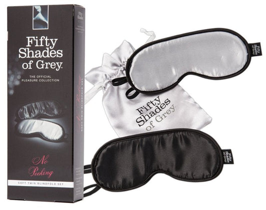 No Peeking Soft Twin Blindfold Set - Masks And Blindfolds