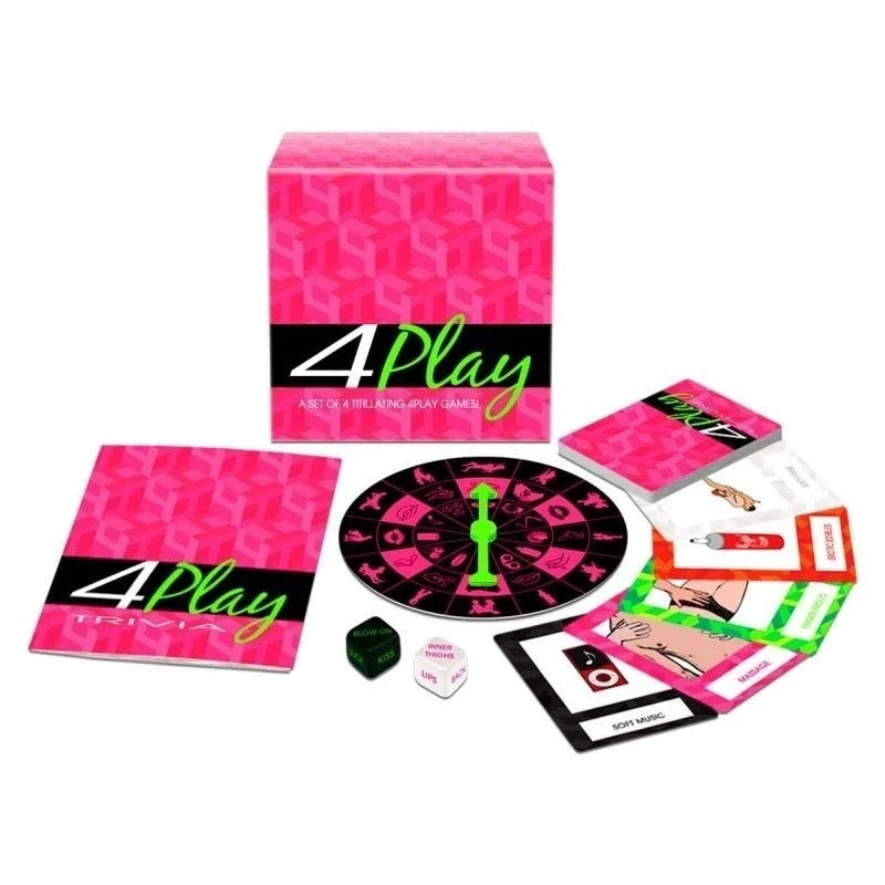 Kheper Games' 4Play - Unlock Over 1,000 Sexy Possibilities Sex Games, Coupons and Tricks