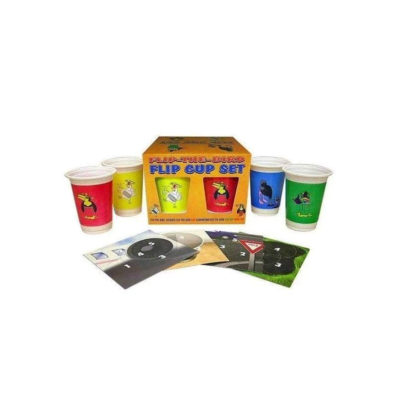 Kheper Games' Flip-The-Bird Flip Cup Challenge - Competitive Drinking Game Sex Games, Coupons and Tricks