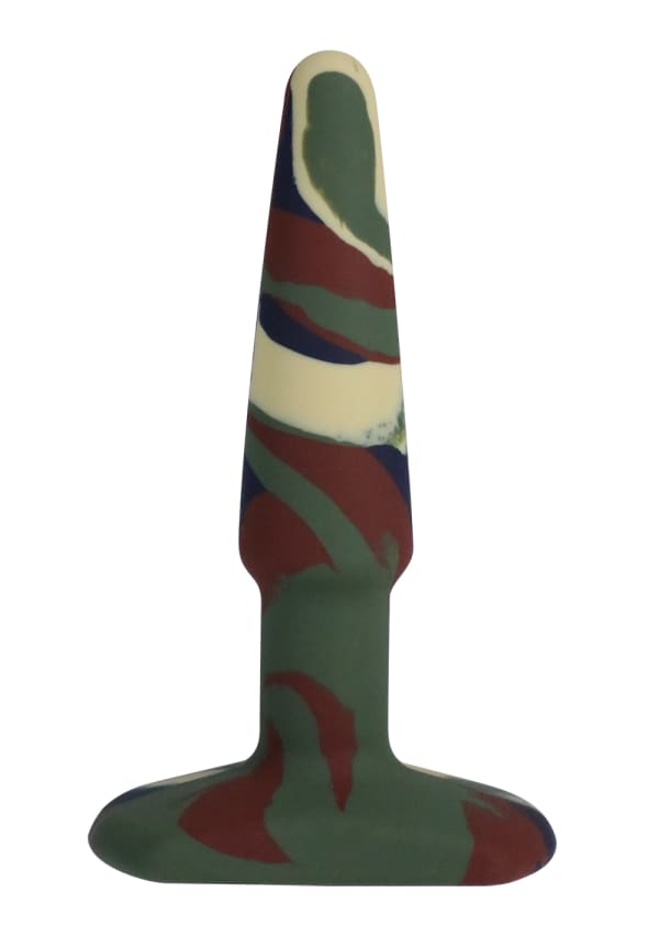 Doc Johnson A-Play Groovy Flexible Anal Plug Camouflage Butt Plugs