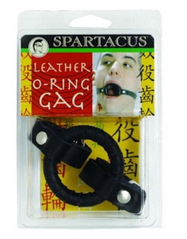 O-Ring Gag With D-Ring Closure Bondage Gags and Bits