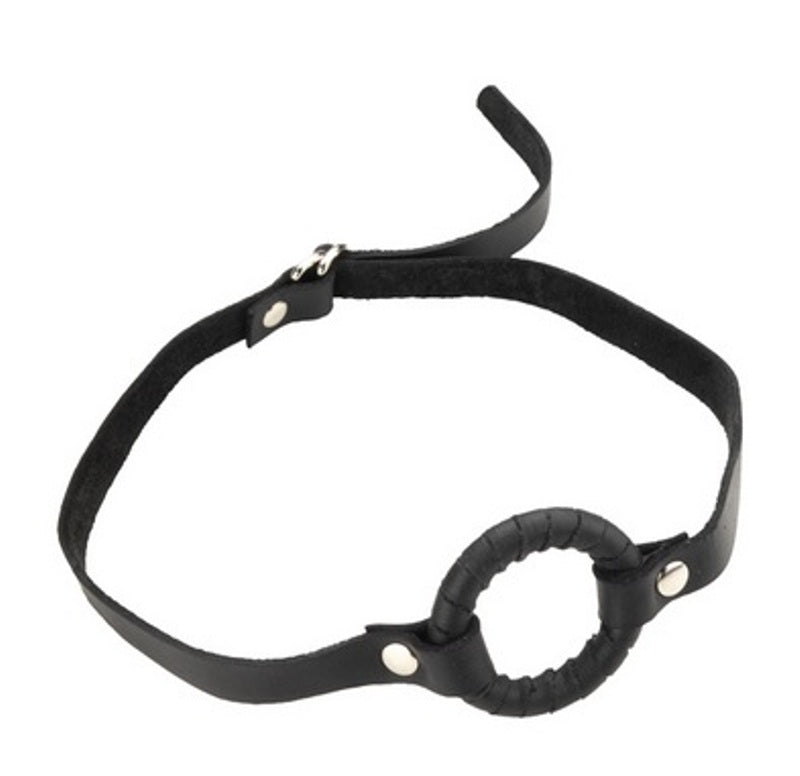 O-Ring Gag With D-Ring Closure Bondage Gags and Bits