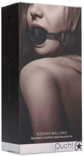 Ouch! Elegant Bondage Ball Gag Bondage Gags and Bits