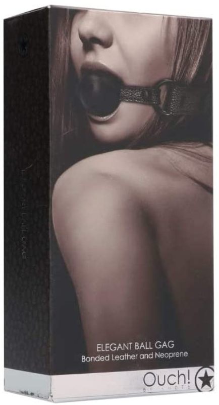 Ouch! Elegant Bondage Ball Gag - Bondage Gags and Bits