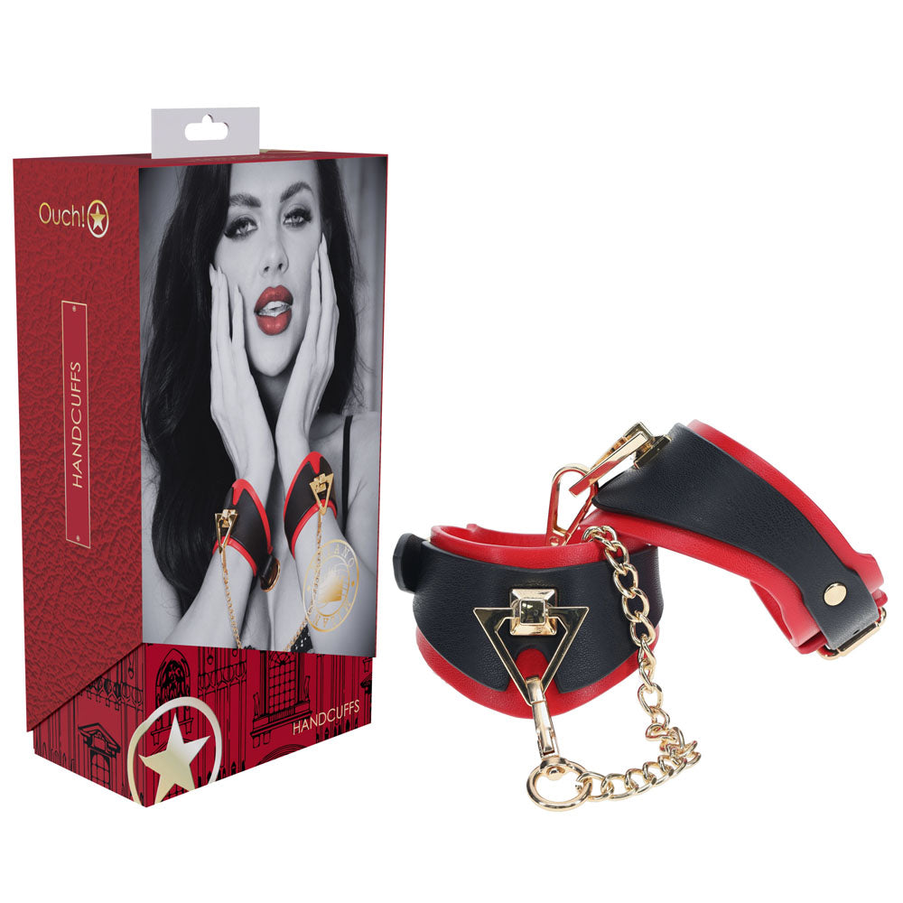 Luxurious OUCH! MILAN BDSM Handcuffs - Comfort and Security for Intimate Exploration Cuffs and Restraints