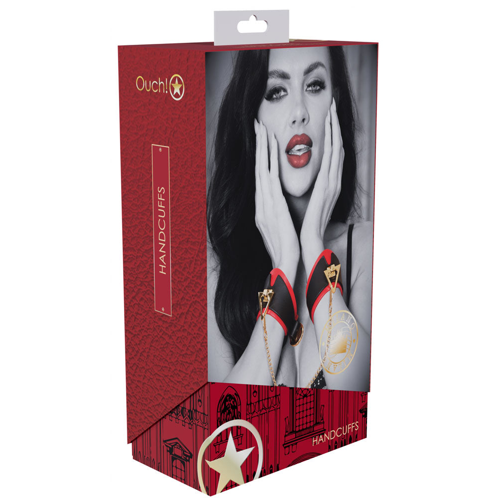 Luxurious OUCH! MILAN BDSM Handcuffs - Comfort and Security for Intimate Exploration Cuffs and Restraints