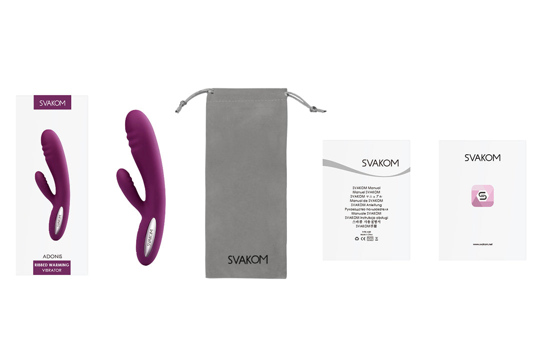 Svakom Adonis Multi Functions Heating Rabbit Vibrator Rabbit Vibrators